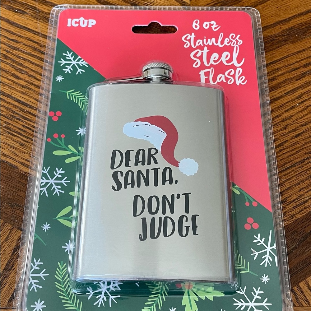 Stainless Steel Holiday Flask